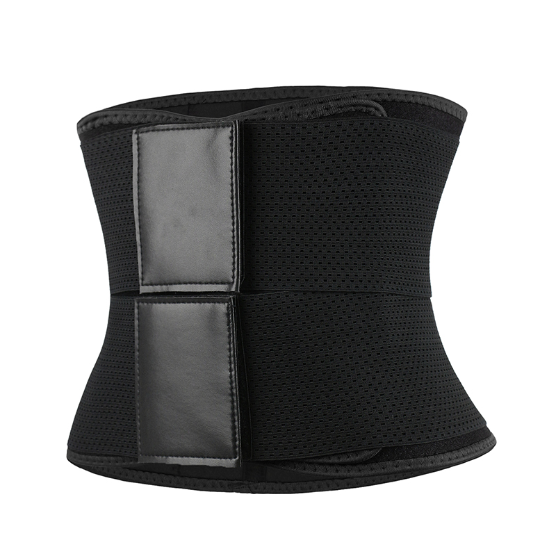 Black Neoprene Double Trimmer Belt MHW100072B