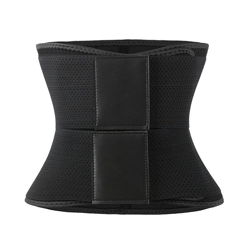 Black Neoprene Double Trimmer Belt MHW100072B