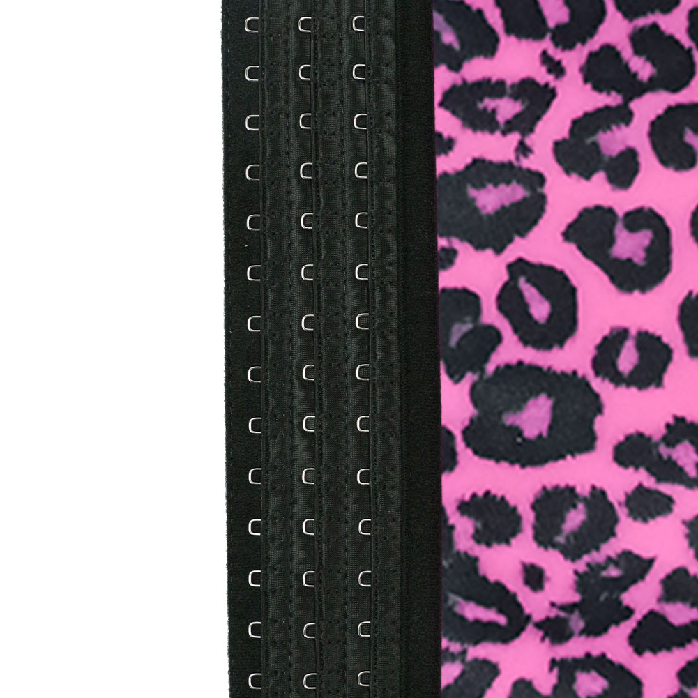 Pink Leopard Hook Three Belt MHW100004PL