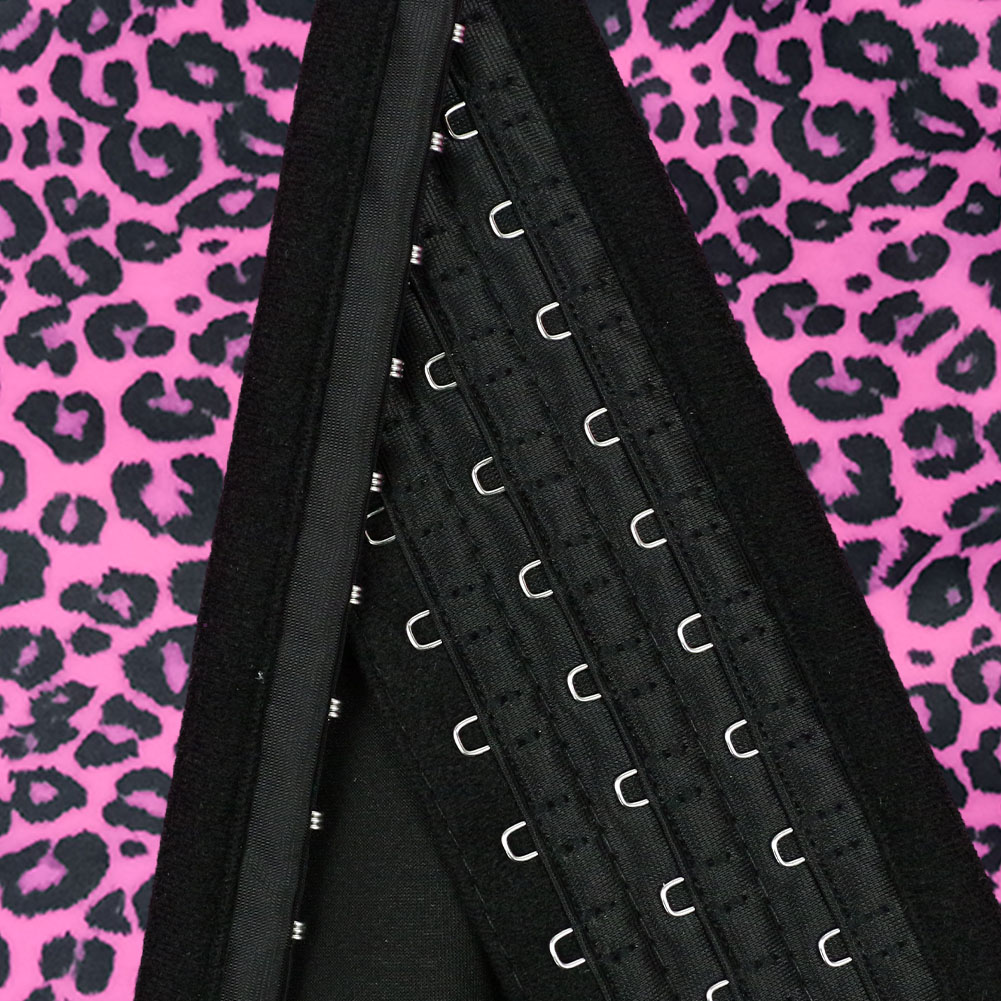 Pink Leopard Hook Three Belt MHW100004PL