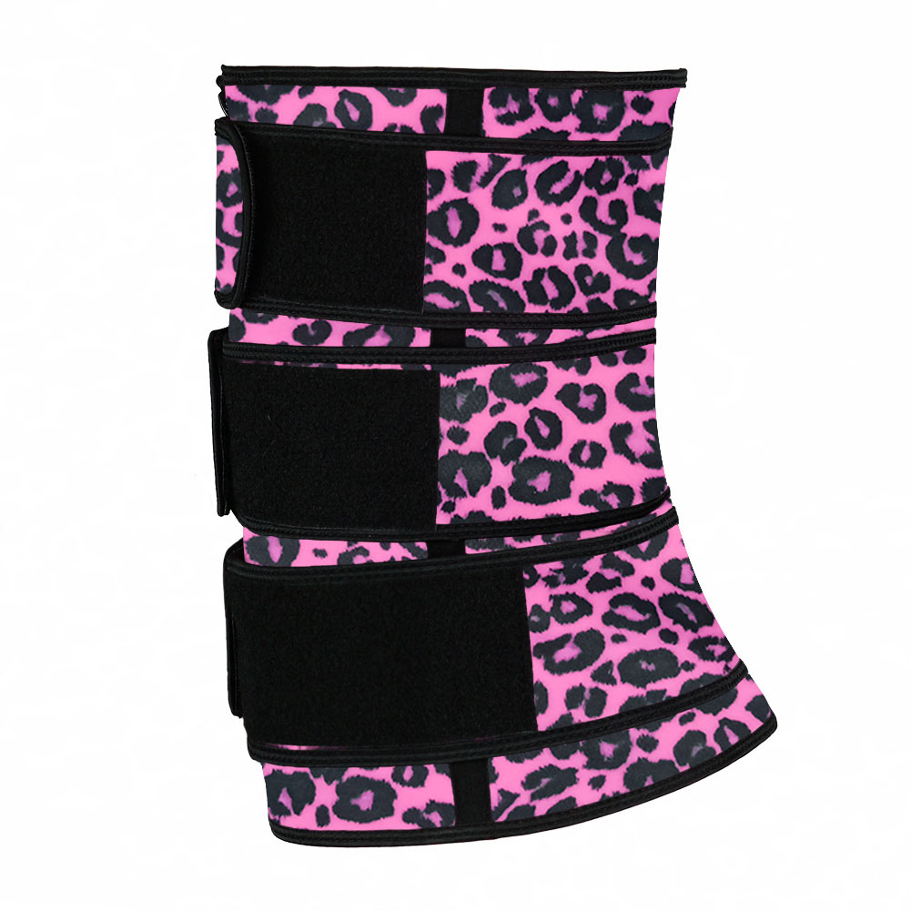 Pink Leopard Hook Three Belt MHW100004PL