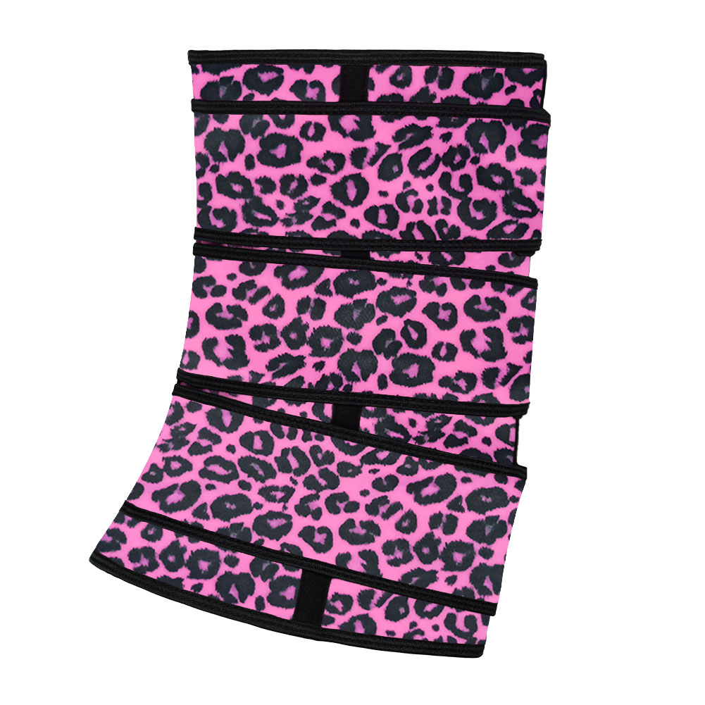 Pink Leopard Hook Three Belt MHW100004PL