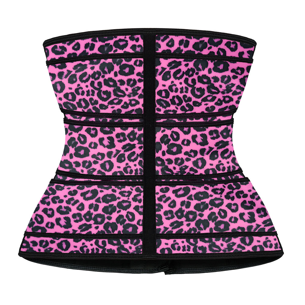 Pink Leopard Hook Three Belt MHW100004PL