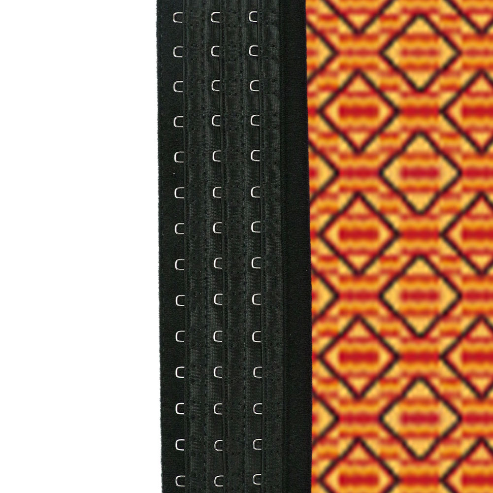 Kente Three Belt Hook Waist Trainer MHW100004RG