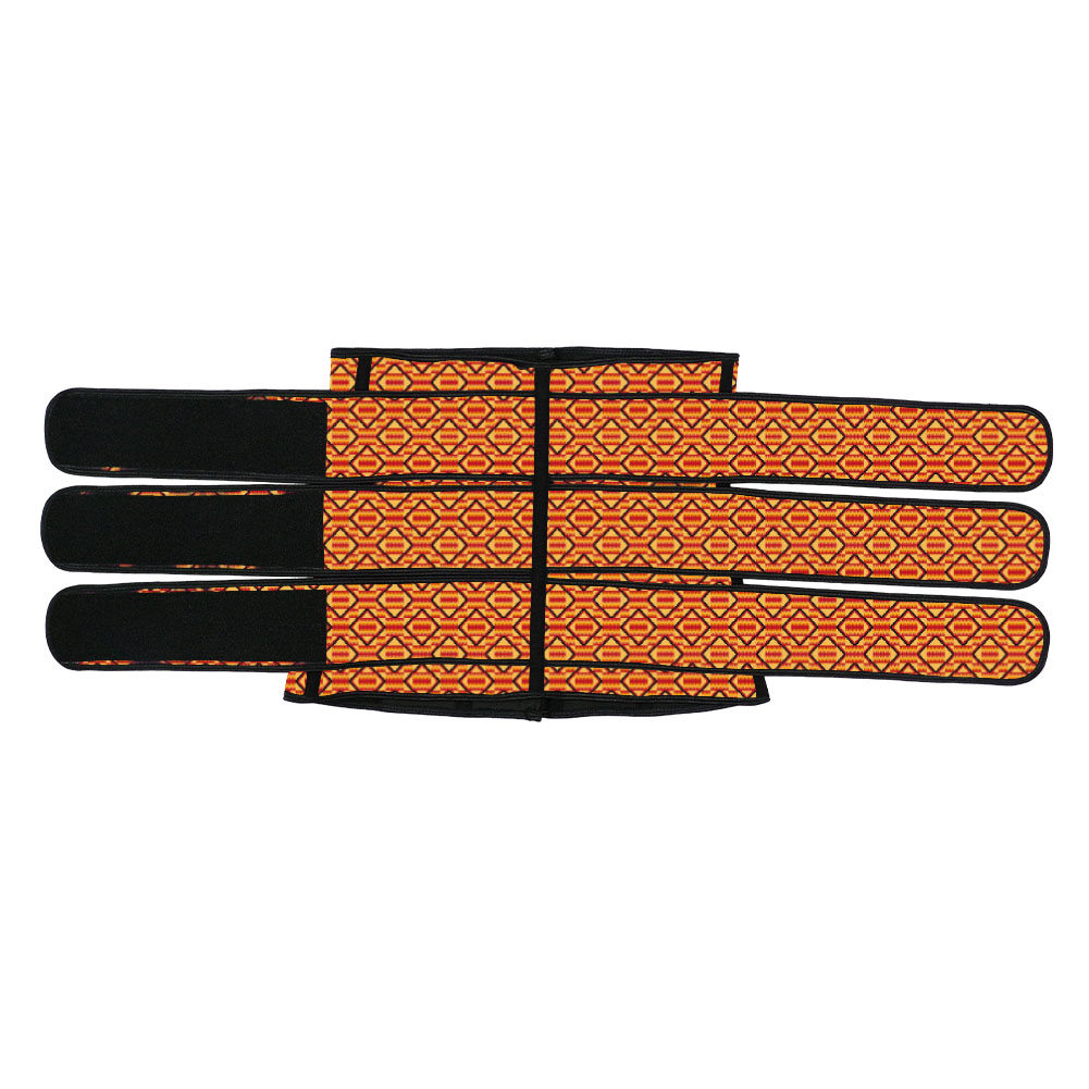 Kente Three Belt Hook Waist Trainer MHW100004RG