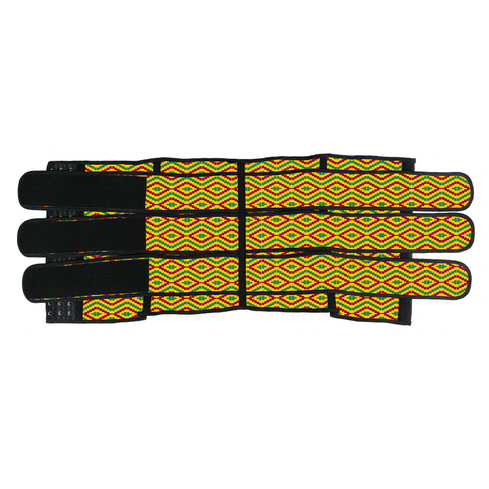 Kente Three Belt Hooks Waist Trainers MHW100004YG