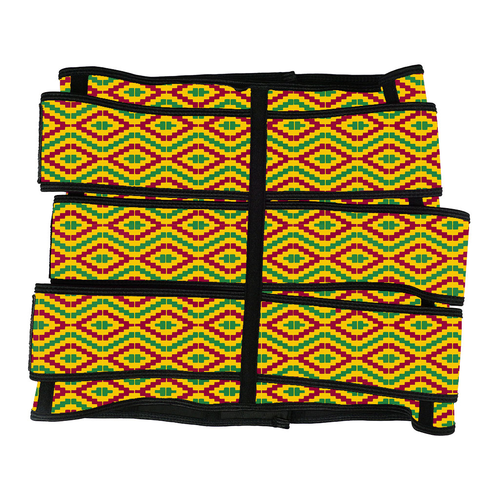Kente Three Belt Hooks Waist Trainers MHW100004YG