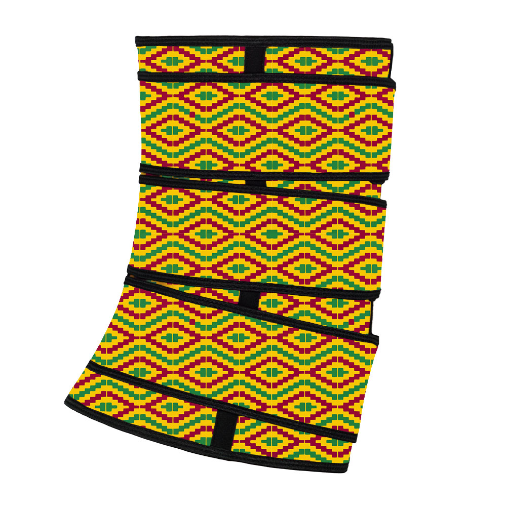 Kente Three Belt Hooks Waist Trainers MHW100004YG