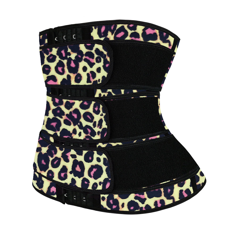 Yellow Leopard Three Belt Hooks MHW100004YL