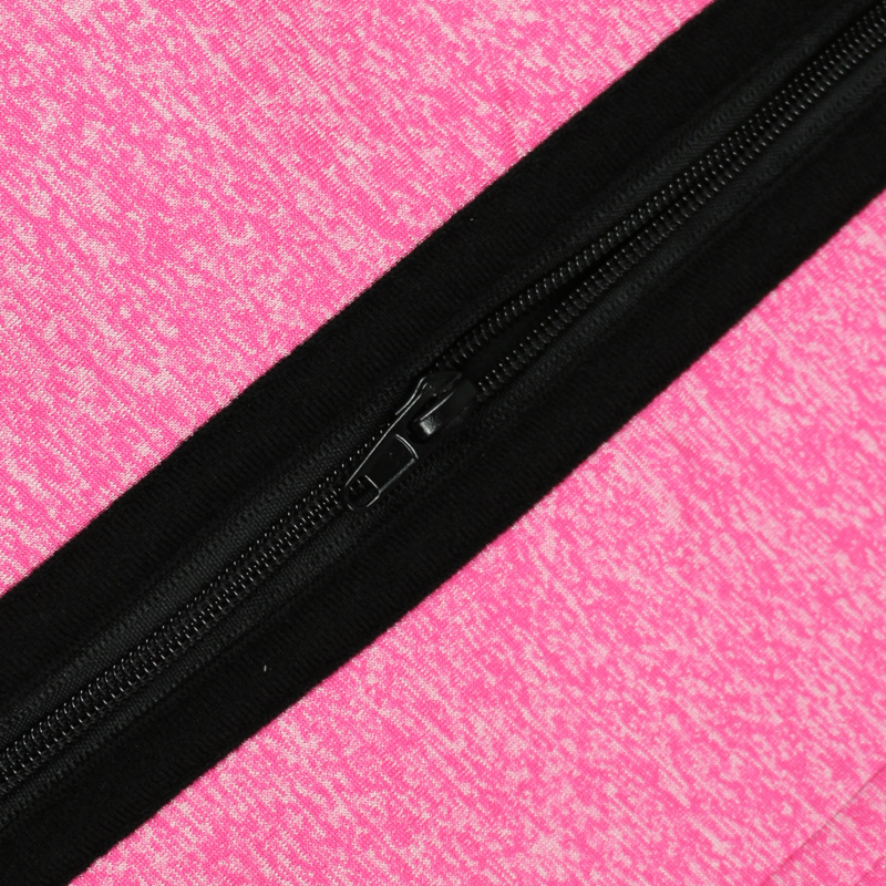 Snow Pink Neoprene Zipper Waist Trainer with Single Belt MH1948SP