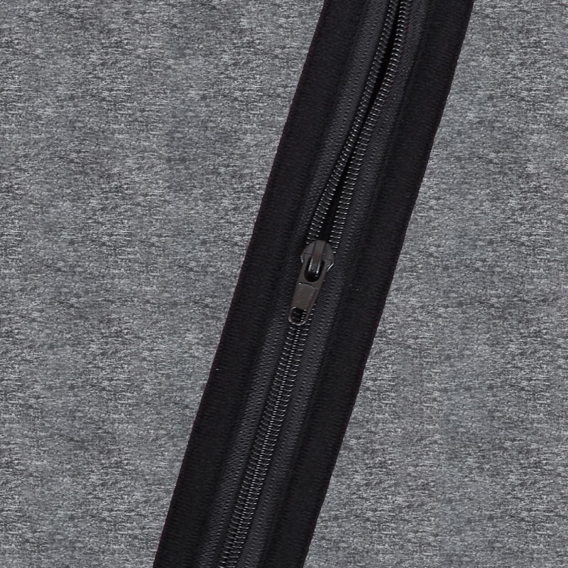 Snow Grey Neoprene Zipper Waist Trainer with Single Belt MH1948SA