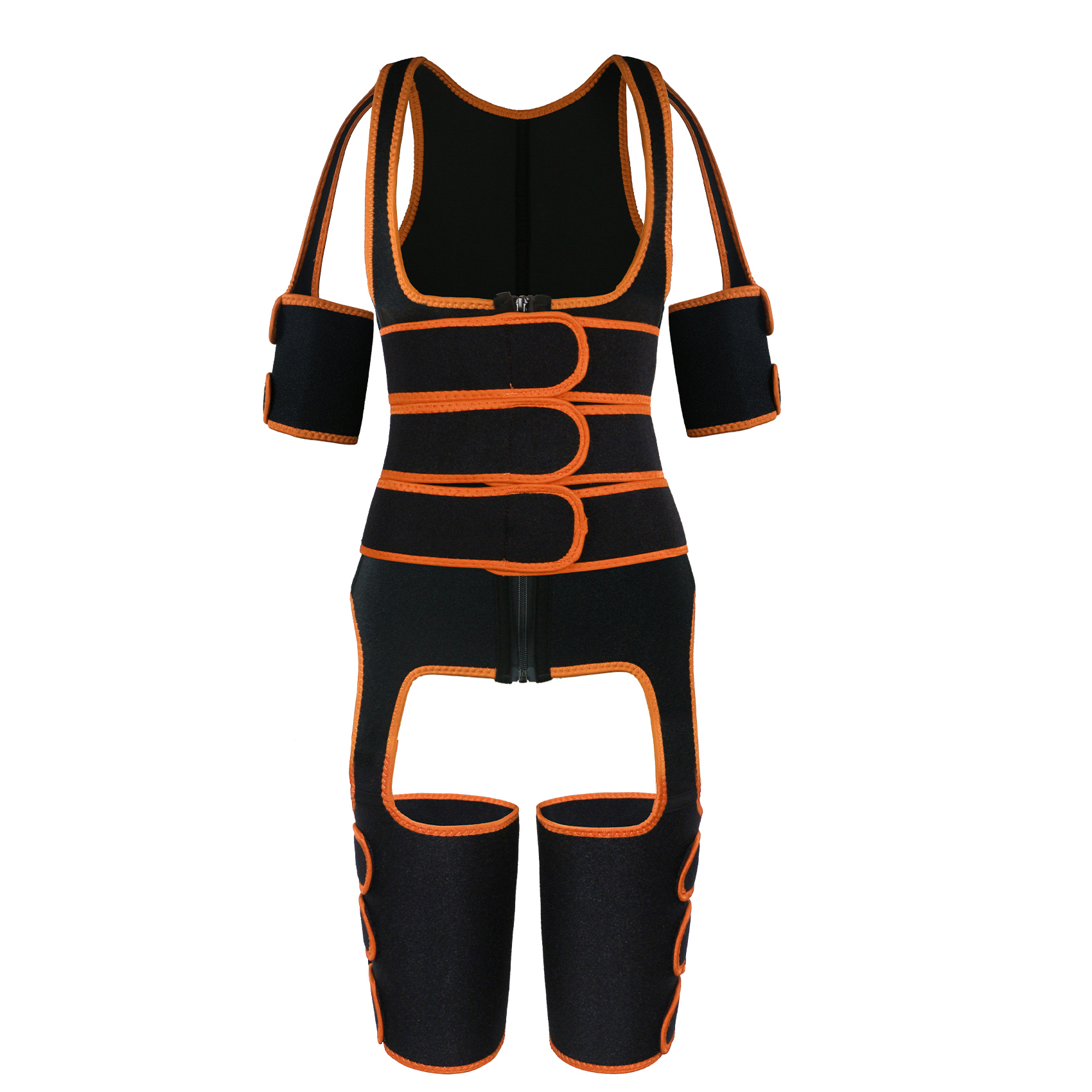 Three Belts Thigh Shaper Vest With Arms Shaper MHW100080O