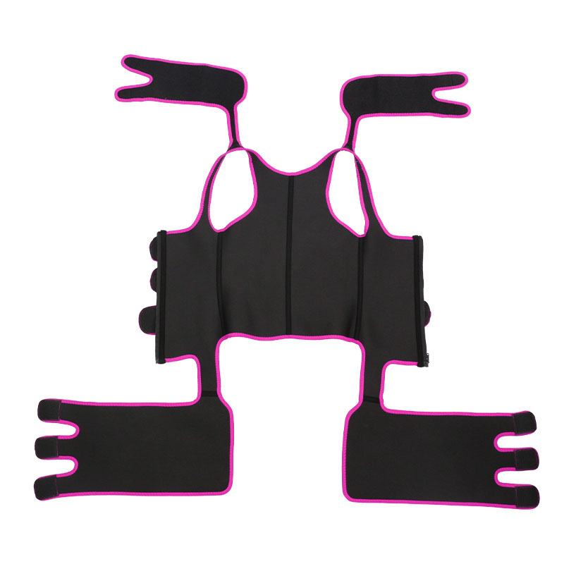 Three Belts Thigh Shaper Vest With Arms Shaper MHW100080P