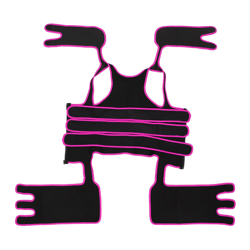 Three Belts Thigh Shaper Vest With Arms Shaper MHW100080P