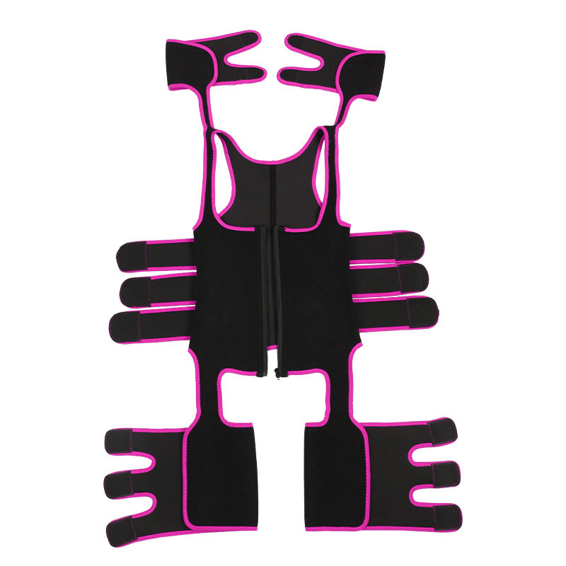 Three Belts Thigh Shaper Vest With Arms Shaper MHW100080P