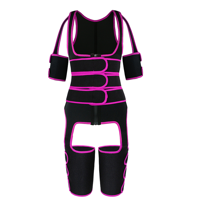 Three Belts Thigh Shaper Vest With Arms Shaper MHW100080P