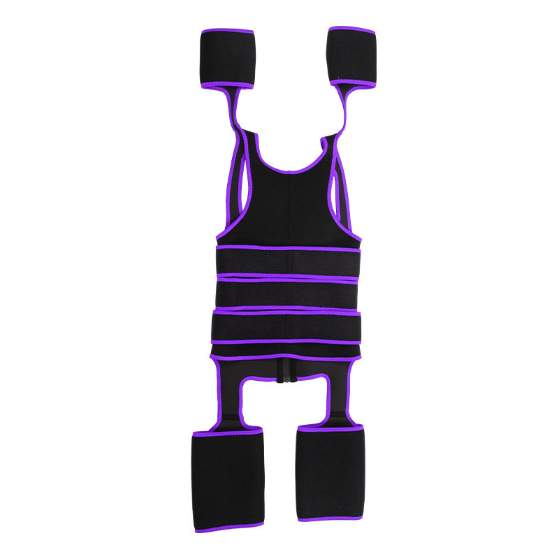 Three Belts Thigh Shaper Vest With Arms Shaper MHW100080PU