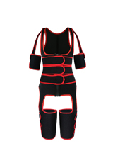 Three Belts Thigh Shaper Vest With Arms Shaper MHW100080R