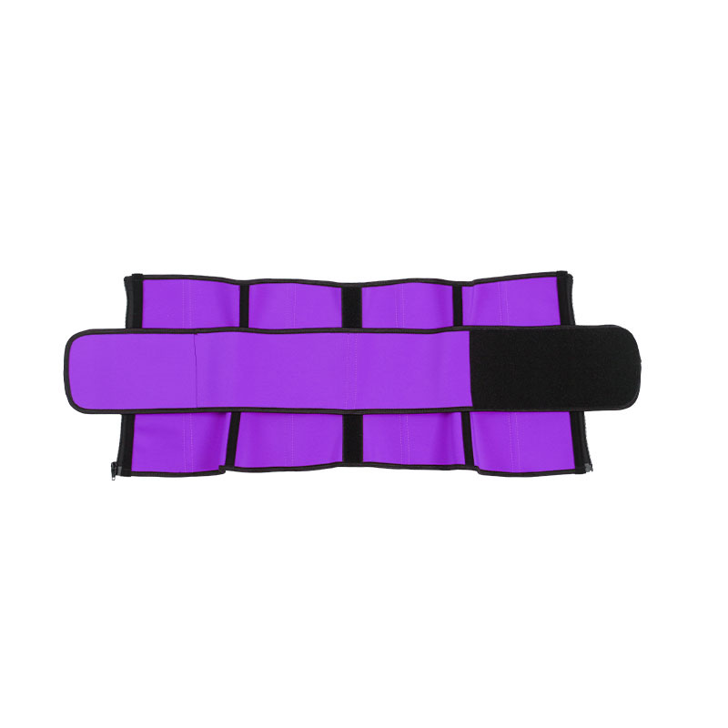 Purple Latex Detachable Single Belt MHW100081PU