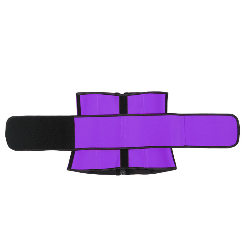 Purple Latex Detachable Single Belt MHW100081PU