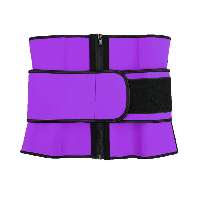 Purple Latex Detachable Single Belt MHW100081PU