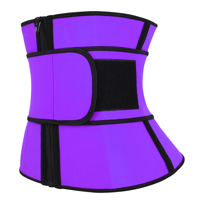 Purple Latex Detachable Single Belt MHW100081PU