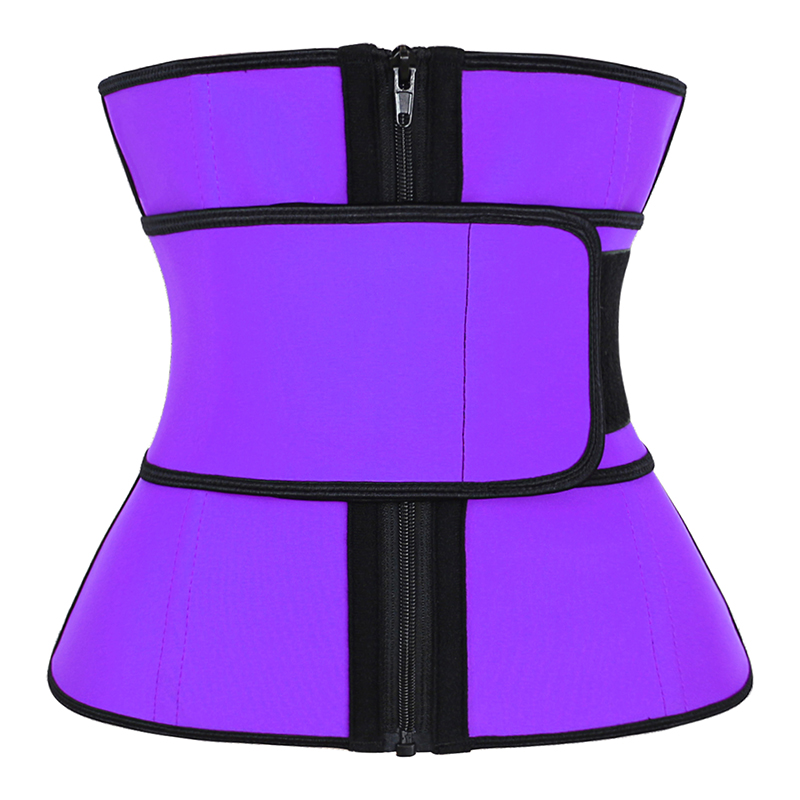 Purple Latex Detachable Single Belt MHW100081PU
