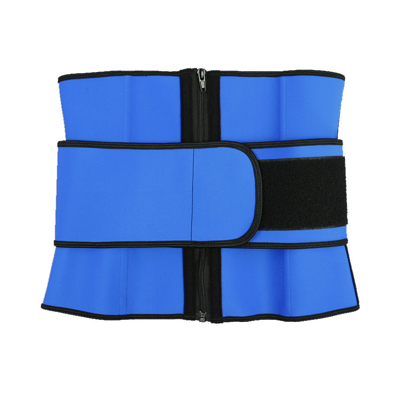 Blue Latex Detachable Single Belt MHW100081BL