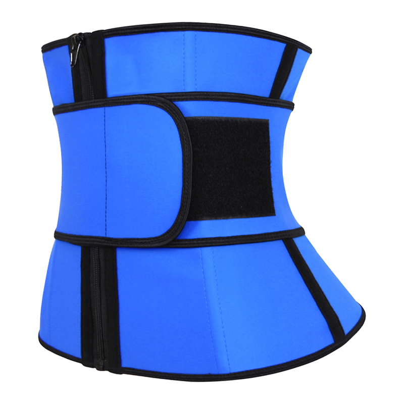 Blue Latex Detachable Single Belt MHW100081BL