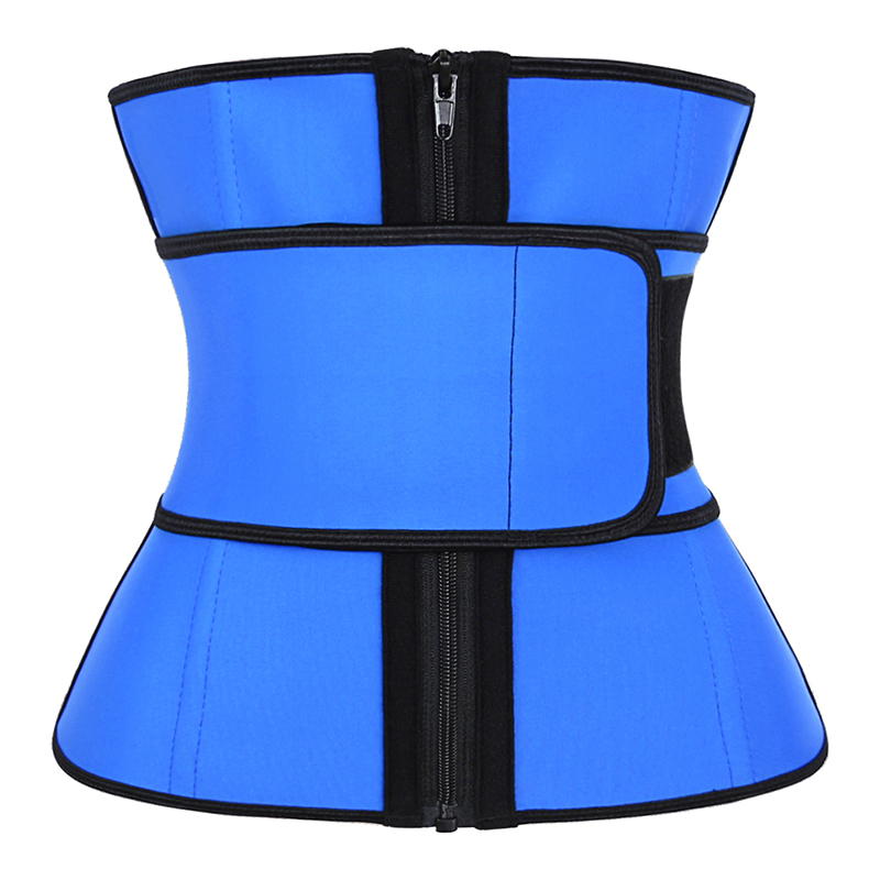 Blue Latex Detachable Single Belt MHW100081BL