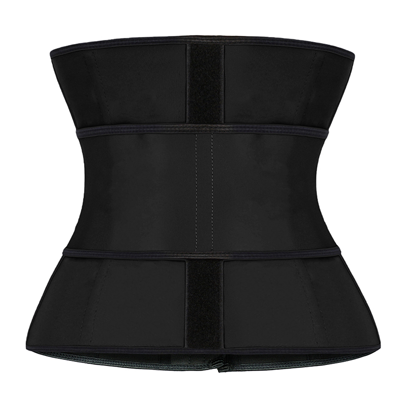 Black Latex Detachable Single Belt MHW100081B