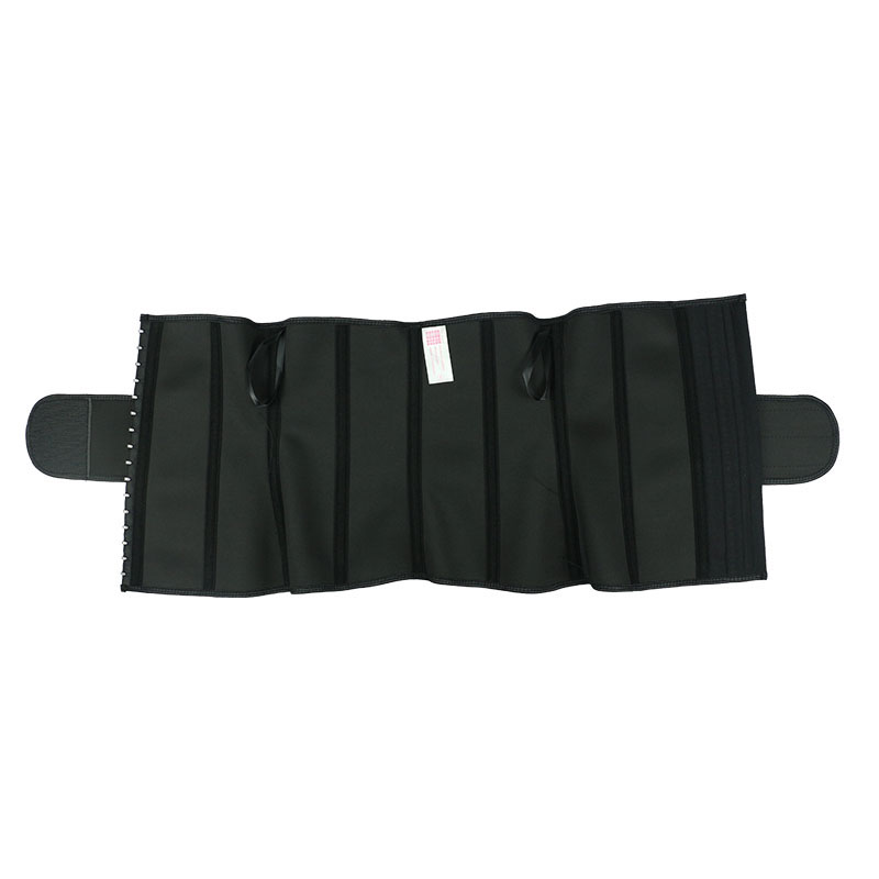Pink V-shaped Close-Fitting Single Belt Curved Waist Trainer