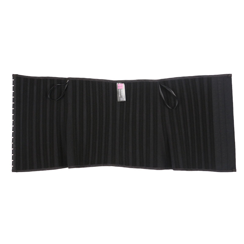 MHW100093B 29 Steel Bones Smooth Latex Waist Trainer with Hooks