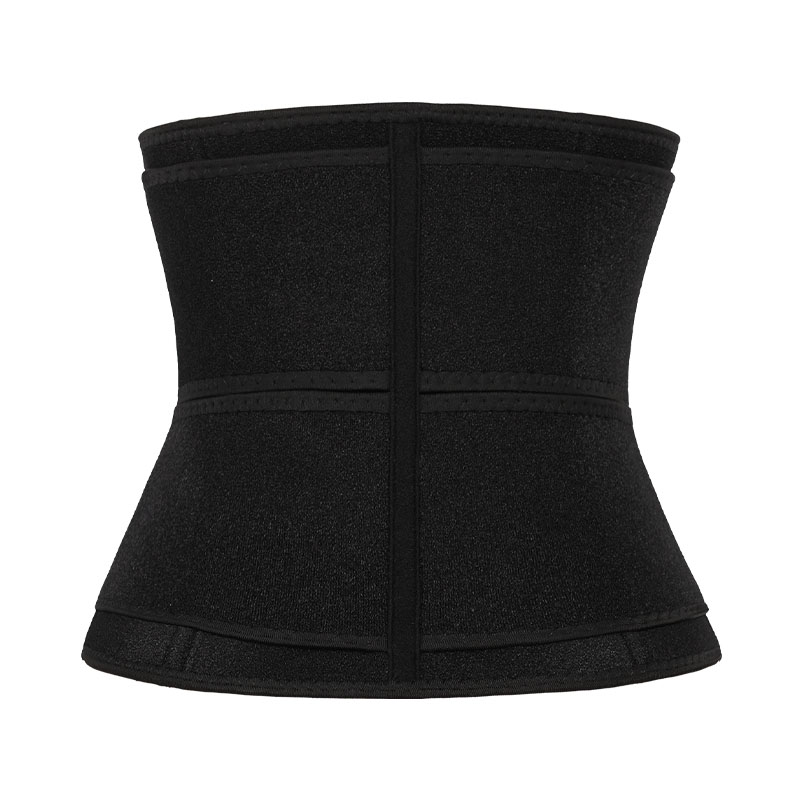 9 Steel Bone OK Fabric Double Belts Waist Traniner MHW100113