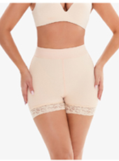 Nude Anti-slip Waistband Plastic Breathable Mesh Pants MHW100039N