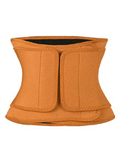 Double belt Ok Fabric Orange color Trimmer Belt MHW100092O 