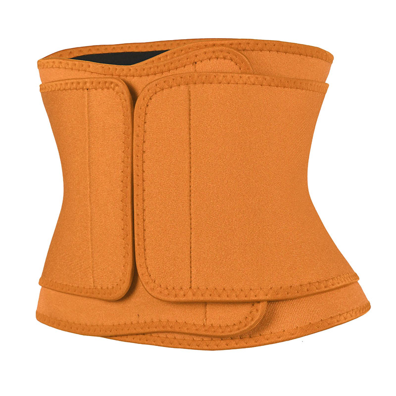 Double belt Ok Fabric Orange color Trimmer Belt MHW100092O 