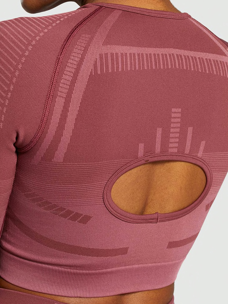 Long Sleeve Workout Fitness Clothing MH13352
