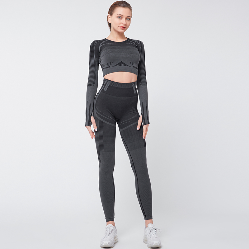 Long Sleeve Workout Fitness Clothing MH13352