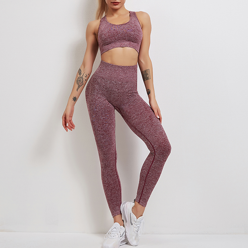 Yoga Tights Sports Bra and Leggings Set MH13351A