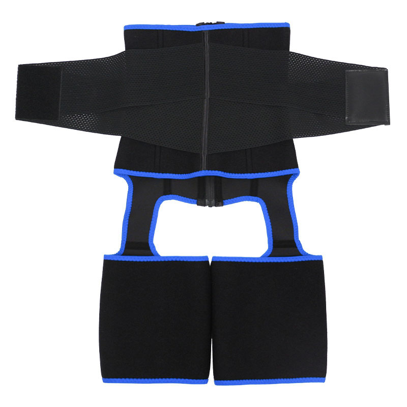 Blue Single Belt Neoprene Thigh Shaper MHW100078BL