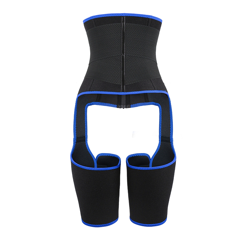 Blue Single Belt Neoprene Thigh Shaper MHW100078BL