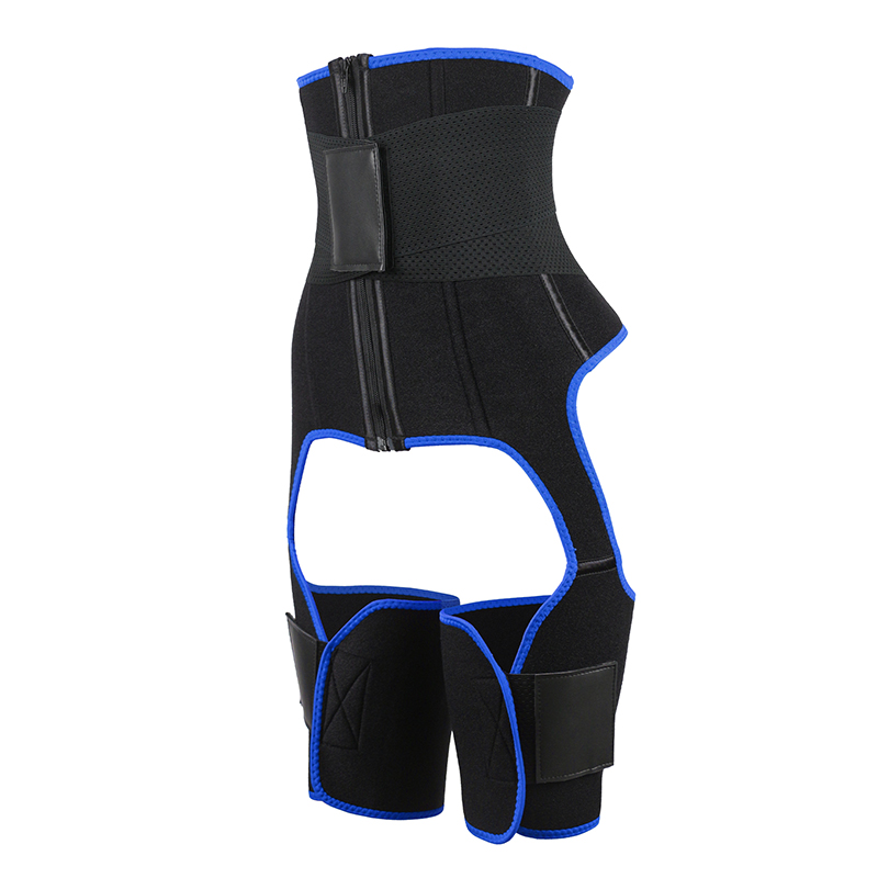 Blue Single Belt Neoprene Thigh Shaper MHW100078BL