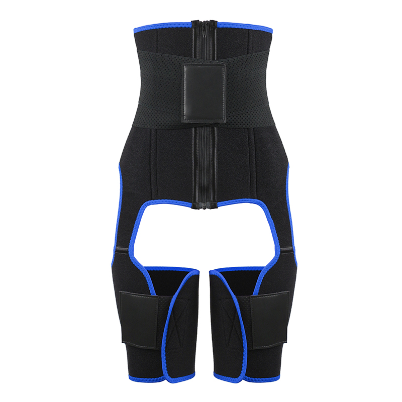 Blue Single Belt Neoprene Thigh Shaper MHW100078BL