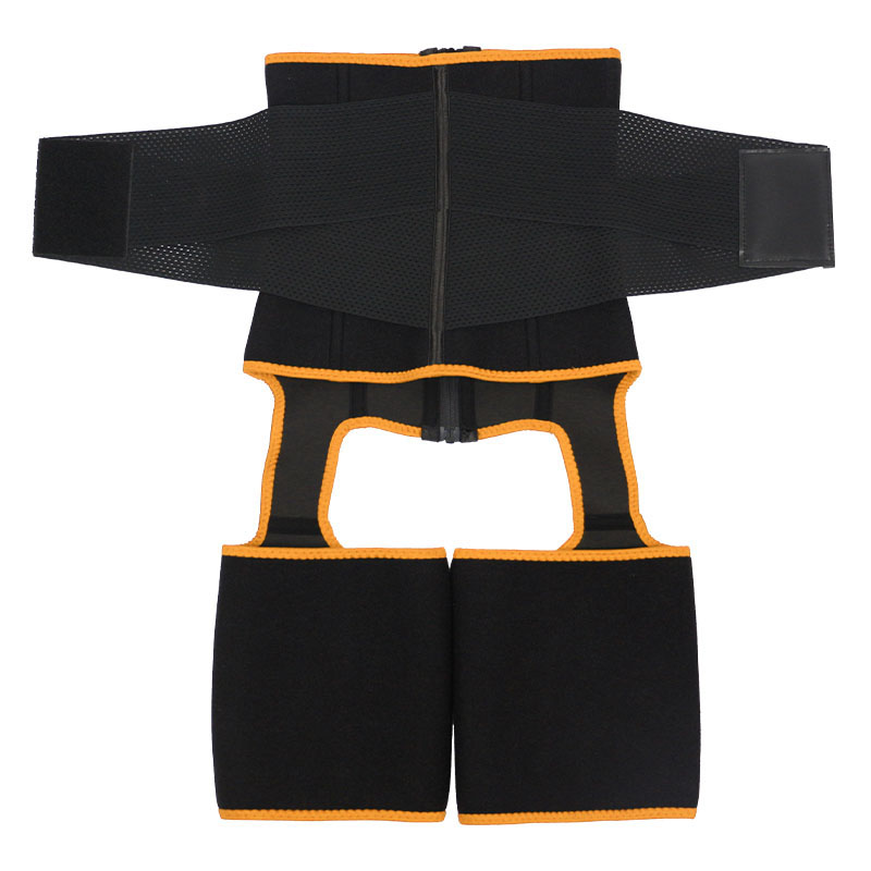 Orange Single Belt Neoprene Thigh Shaper MHW100078O