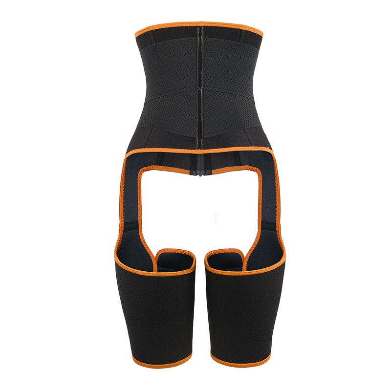 Orange Single Belt Neoprene Thigh Shaper MHW100078O