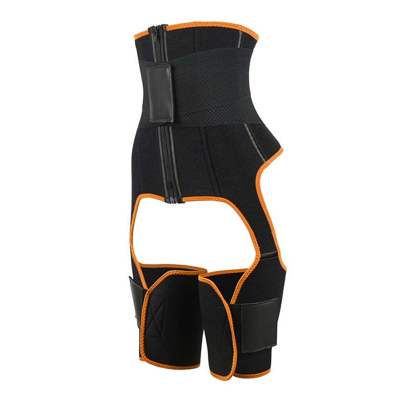Orange Single Belt Neoprene Thigh Shaper MHW100078O