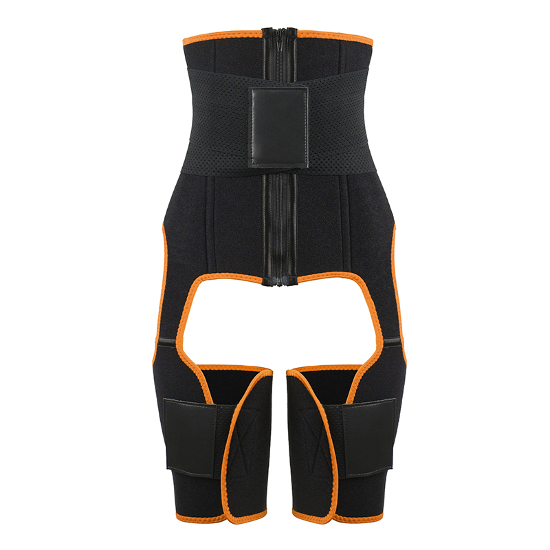 Orange Single Belt Neoprene Thigh Shaper MHW100078O