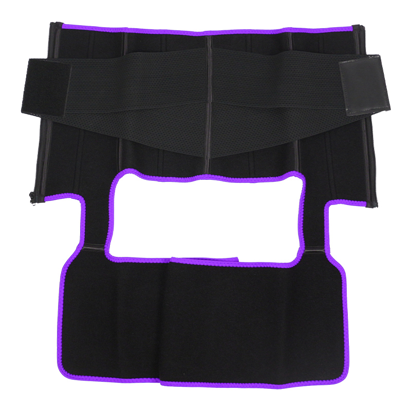 Purple Single Belt Neoprene Thigh Shaper MHW100078PU