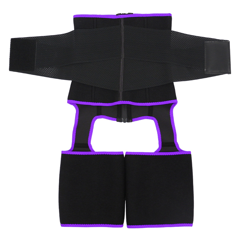 Purple Single Belt Neoprene Thigh Shaper MHW100078PU